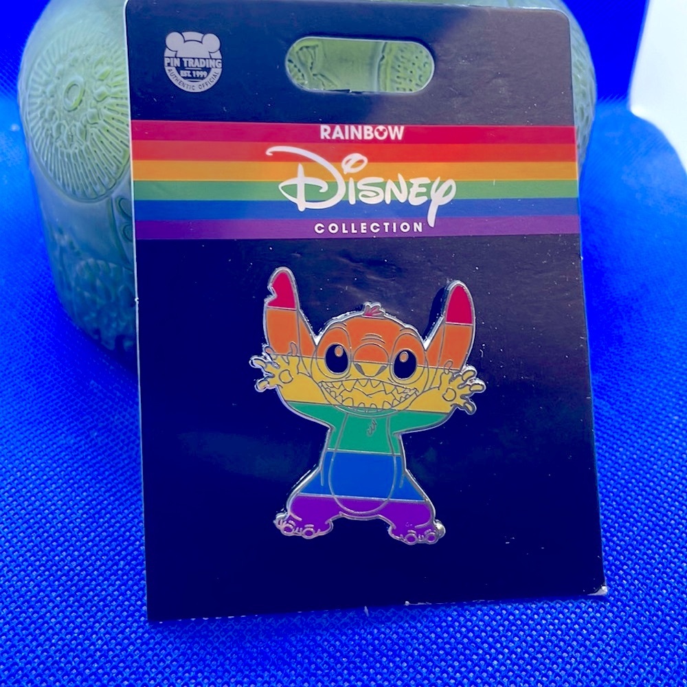 Stitch Pride Disney Rainbow Collection Pin Trading
